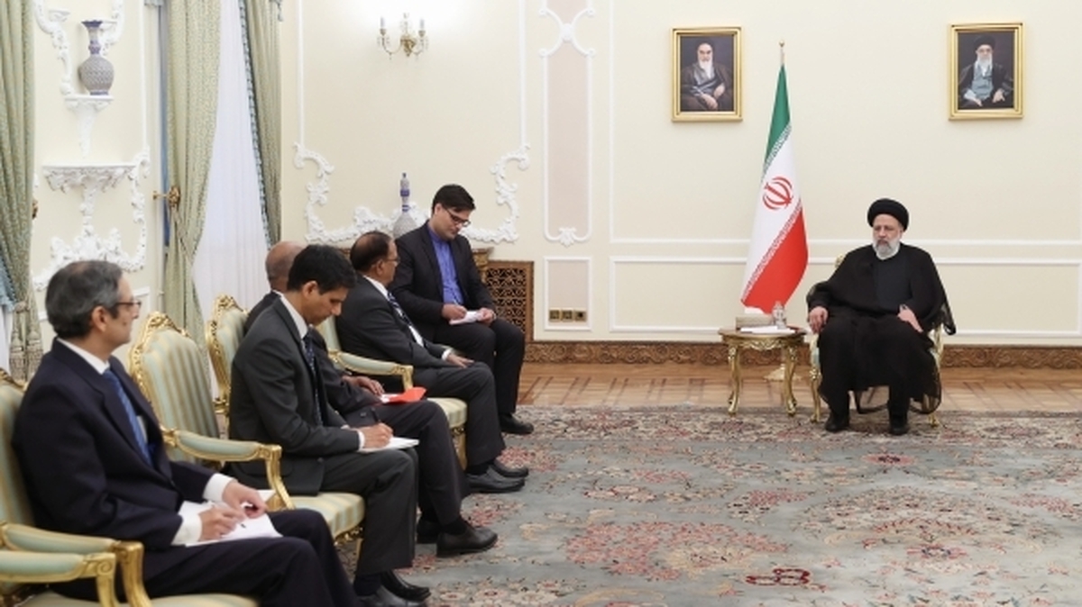 آیت الله رئیسی: اراده سران ایران و هند گسترش روابط به ویژه در عرصه اقتصادی و تجاری است