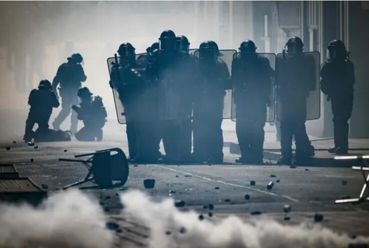 خشونت پلیس فرانسه علیه معترضان/شورای حقوق بشر واکنش نشان داد