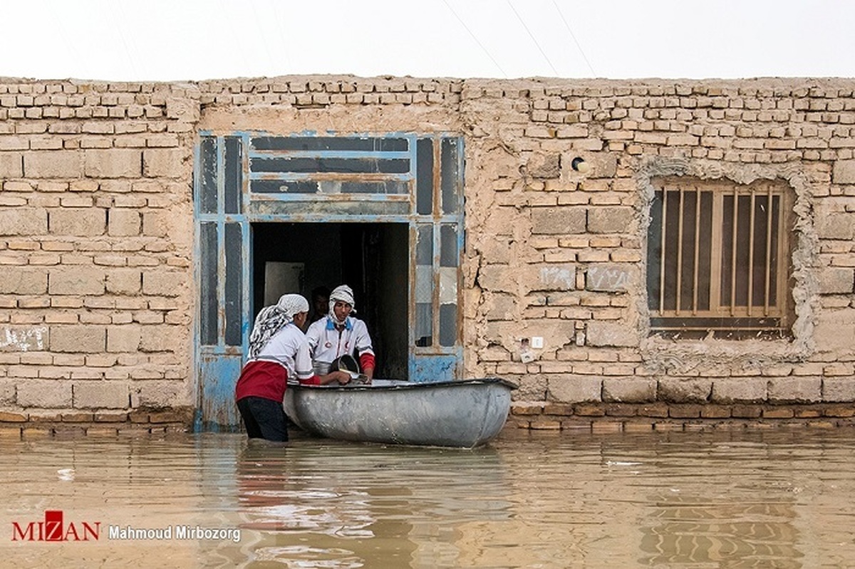 وقوع سیلاب در استان گلستان