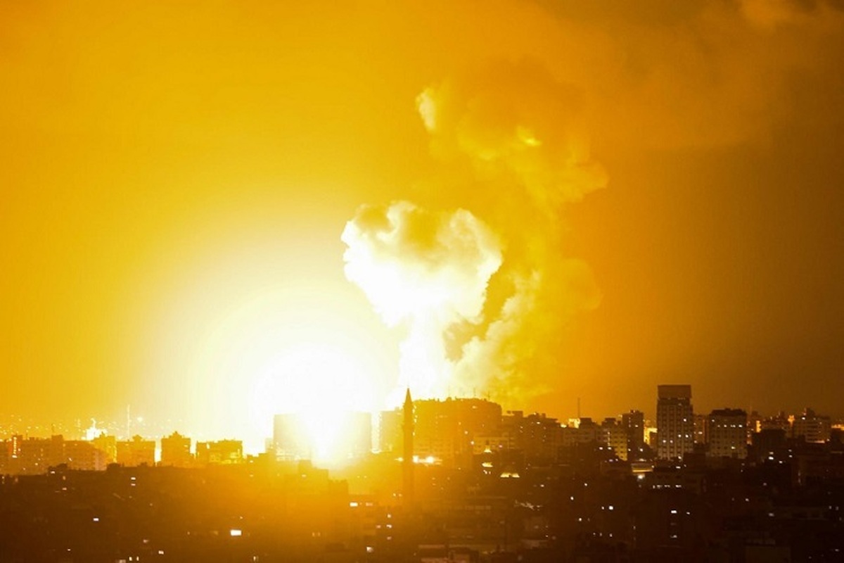 تجاوز هوایی رژیم صهیونیستی به غزه/ پاسخ راکتی مقاومت