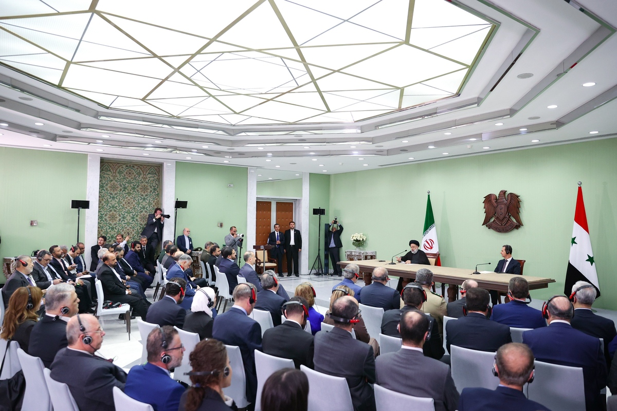 آیت‌الله رئیسی: وضعیت امروز ایران و سوریه گواه حقانیت مقاومت ایران و سوریه در مقابل فشارهاست