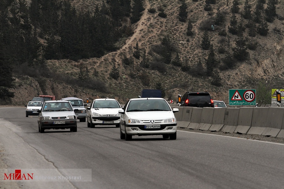 افزایش ۲.۵ درصدی تردد در محور‌های برون‌شهری