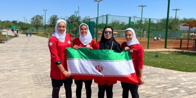 تنیس کینگ‌کتپ قزاقستان| سومین پیروزی دختران زیر ۱۶ سال ایران مقابل اندونزی