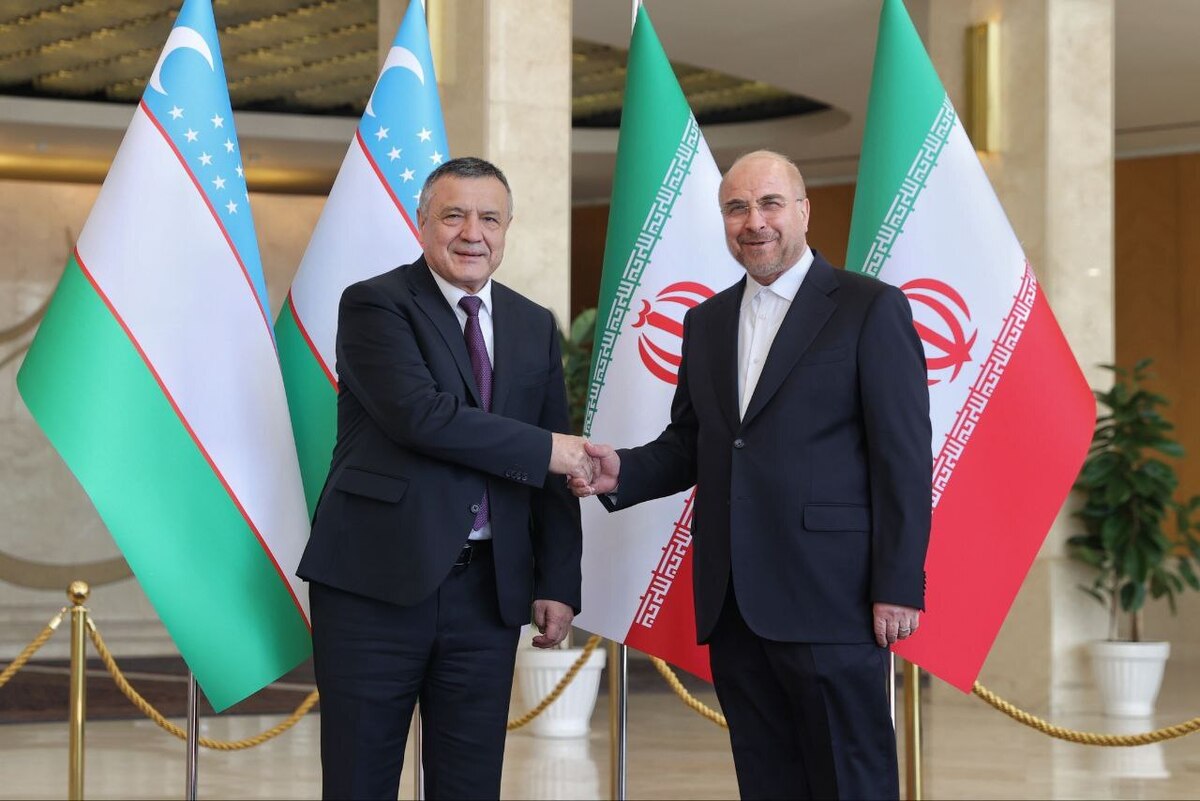 تاکید رؤسای مجالس ایران و ازبکستان بر توسعه روابط تجاری و دانش بنیان