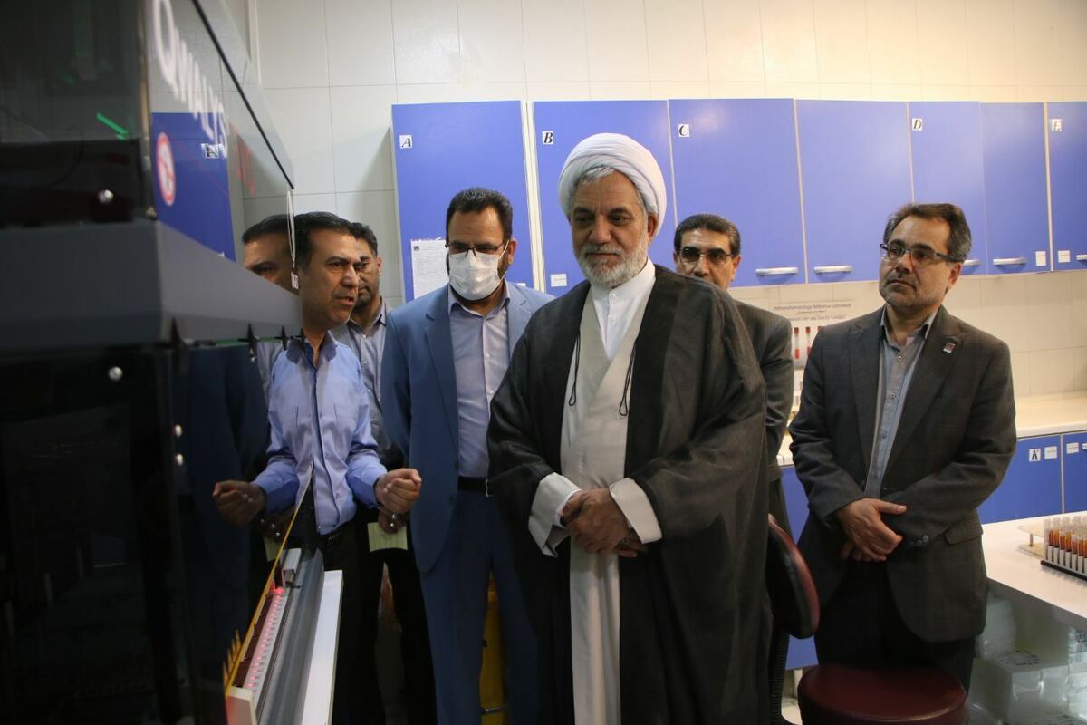 رئیس کل دادگستری استان کرمان از اداره کل انتقال خون استان بازدید کرد