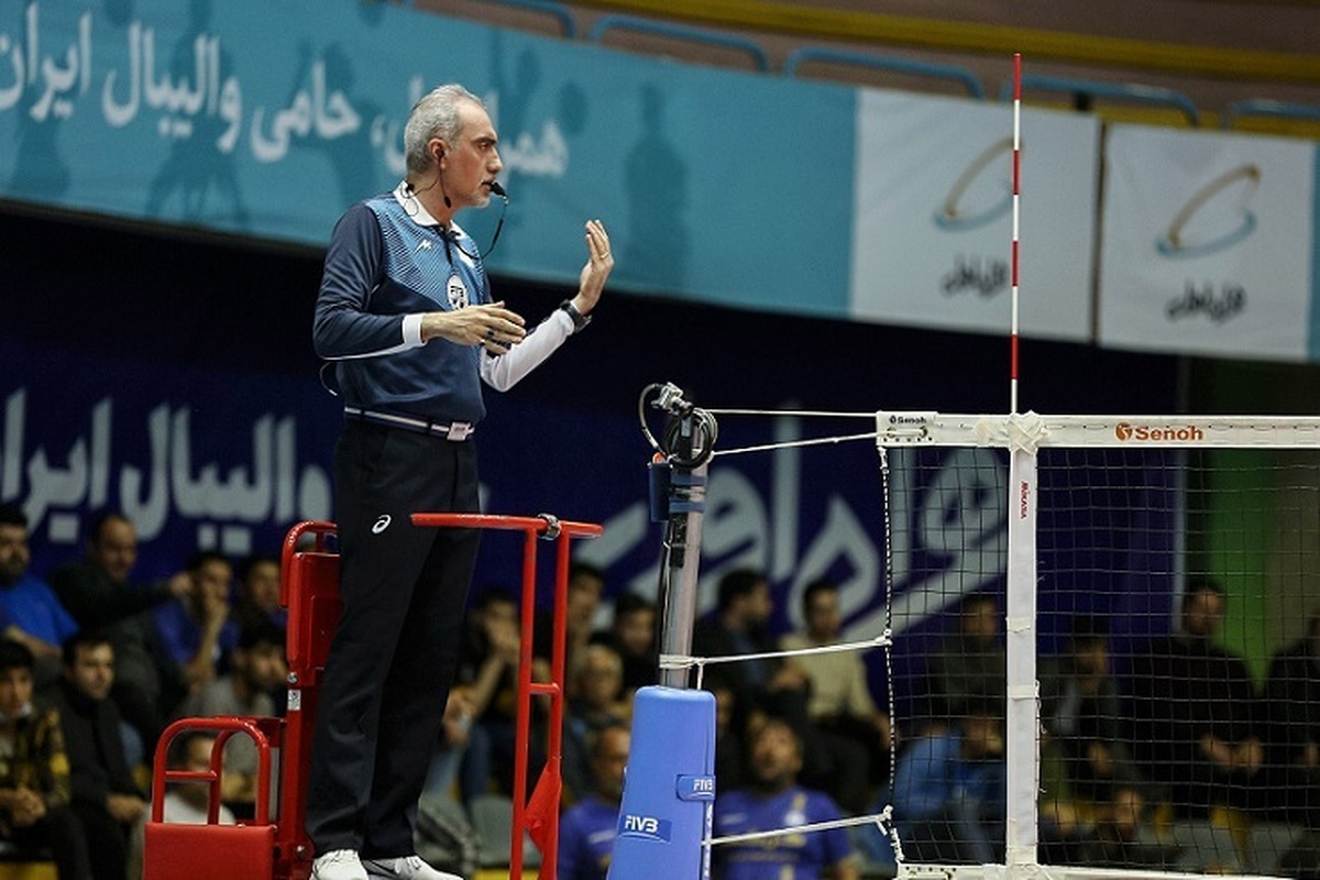 داوران ایرانی در والیبال قهرمانی آسیا ۲ نفر شدند