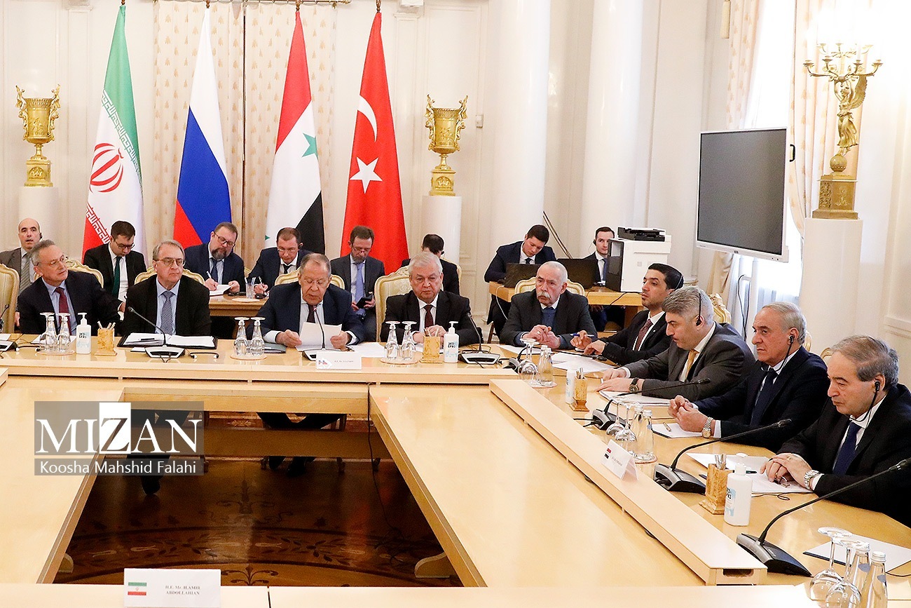 نشست چهارجانبه مسکو برگزار شد/امیرعبداللهیان: استقبال ایران از گفت‌وگو‌های سوریه و ترکیه/هرگونه راه حل سیاسی برای سوریه باید هدفگذاری شود