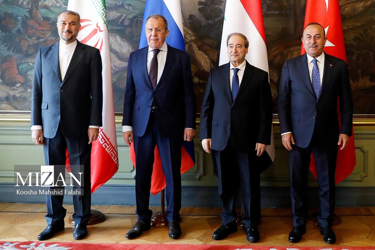 بیانیه مشترک نشست چهارجانبه وزرای امور خارجه برای سوریه