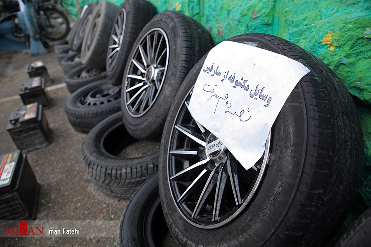 کشف ۱۴۰ میلیارد ریال لاستیک قاچاق در جنوب شرق تهران