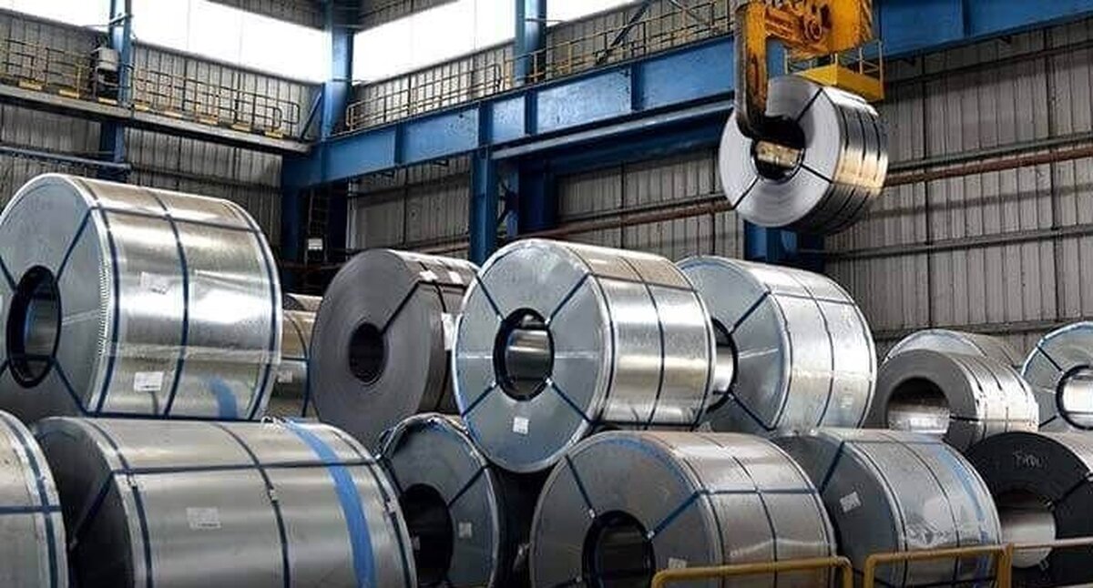 عرضه ۵۱۳ هزار تن شمش و ورق فولادی در بورس کالا