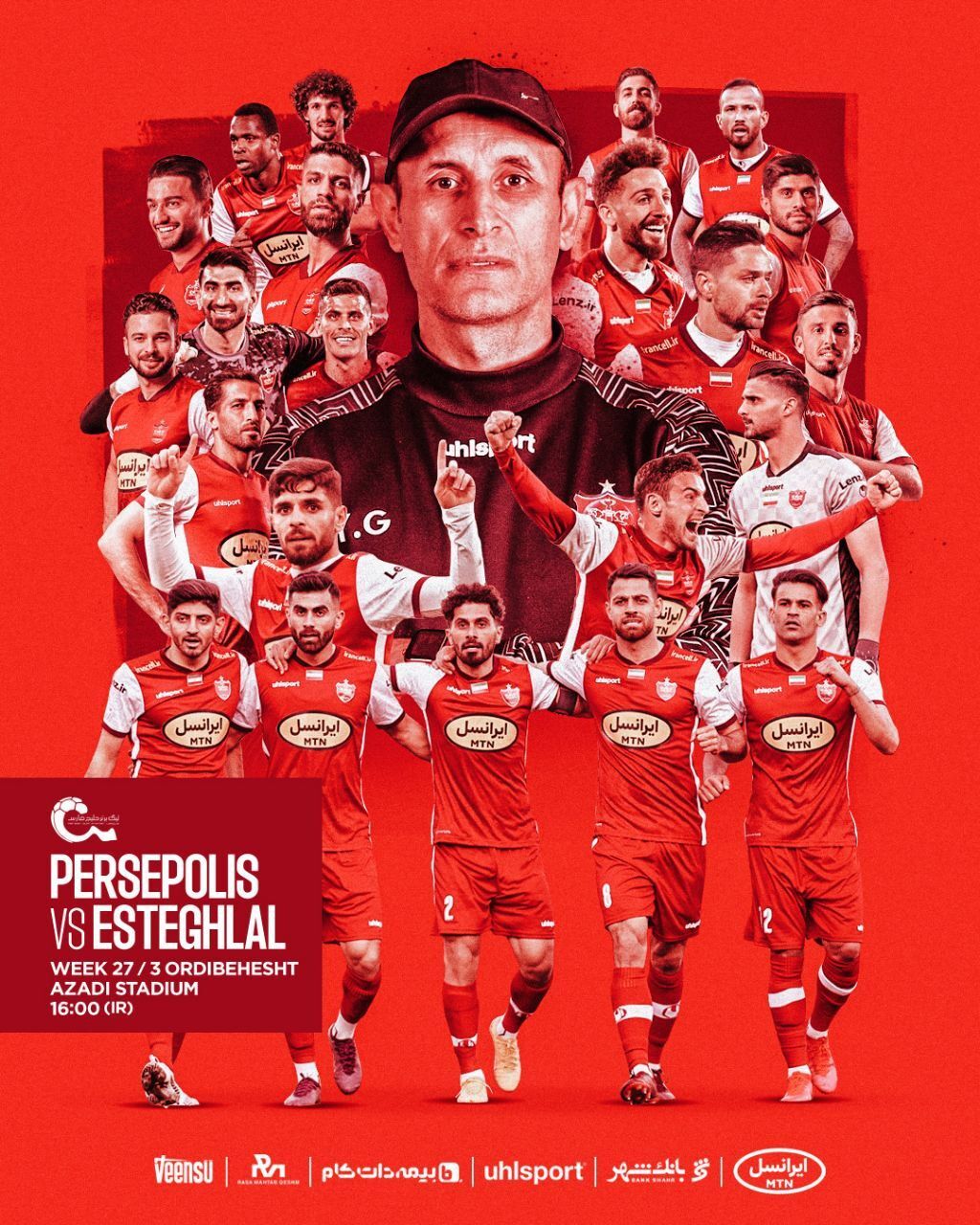 پوستر استقلال و پرسپولیس برای صدمین دربی پایتخت + عکس پوستر استقلال و پرسپولیس برای صدمین دربی پایتخت + عکس