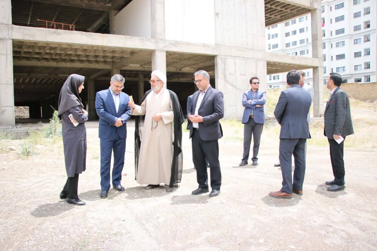 رئیس کل دادگستری زنجان از پروژه تجاری و خدمات گلشهر زنجان بازدید کرد