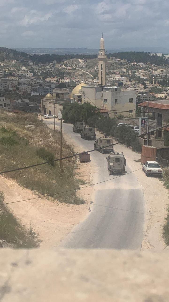 یورش نظامیان صهیونیست به اردوگاه جنین