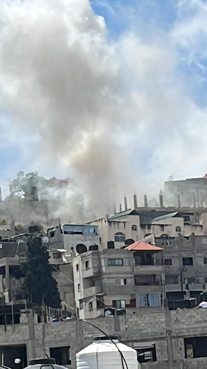 یورش نظامیان صهیونیست به اردوگاه جنین