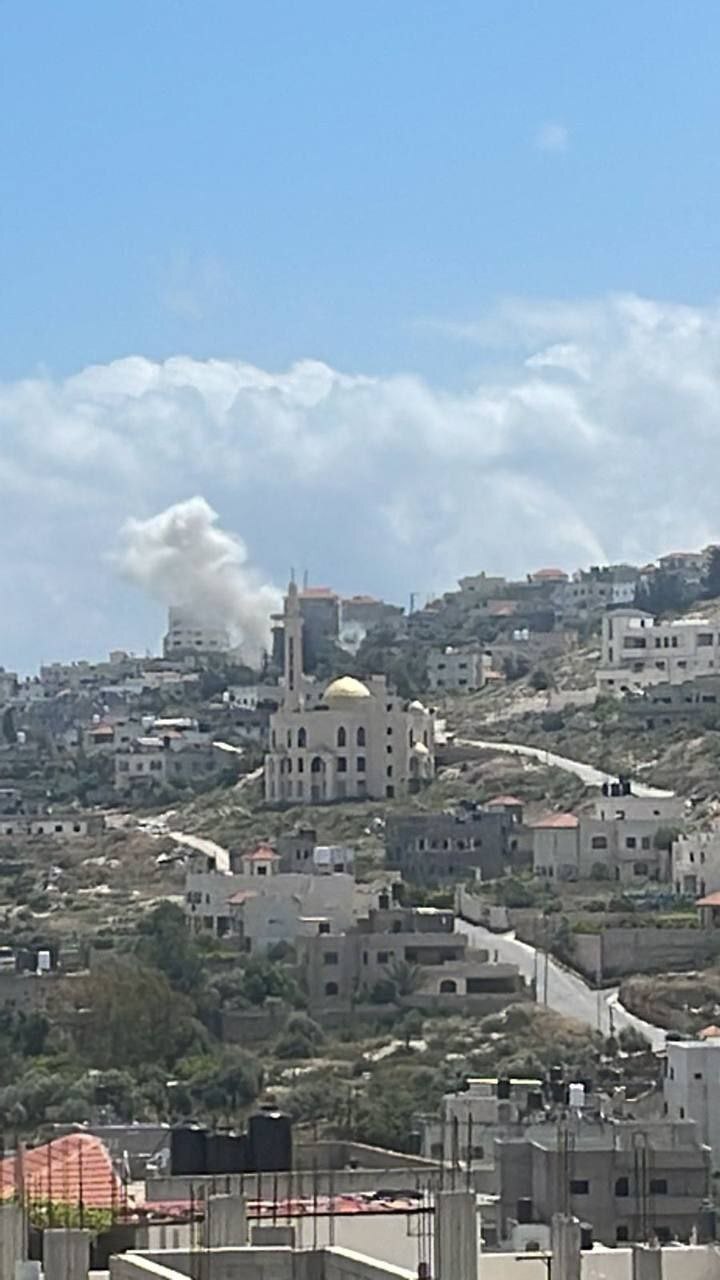 یورش نظامیان صهیونیست به اردوگاه جنین