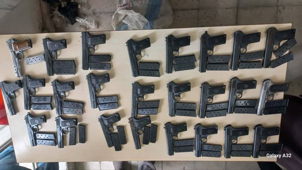 ۲۵ سلاح کمری در استان سیستان و بلوچستان کشف شد