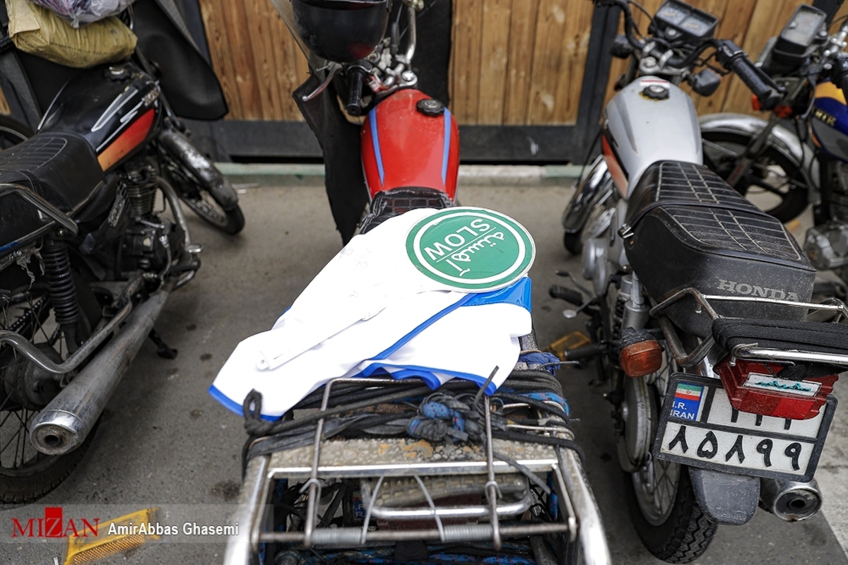 توقیف ۸۰۰ دستگاه موتورسیکلت به دلیل تخلفات پلاک طی دو روز گذشته در تهران