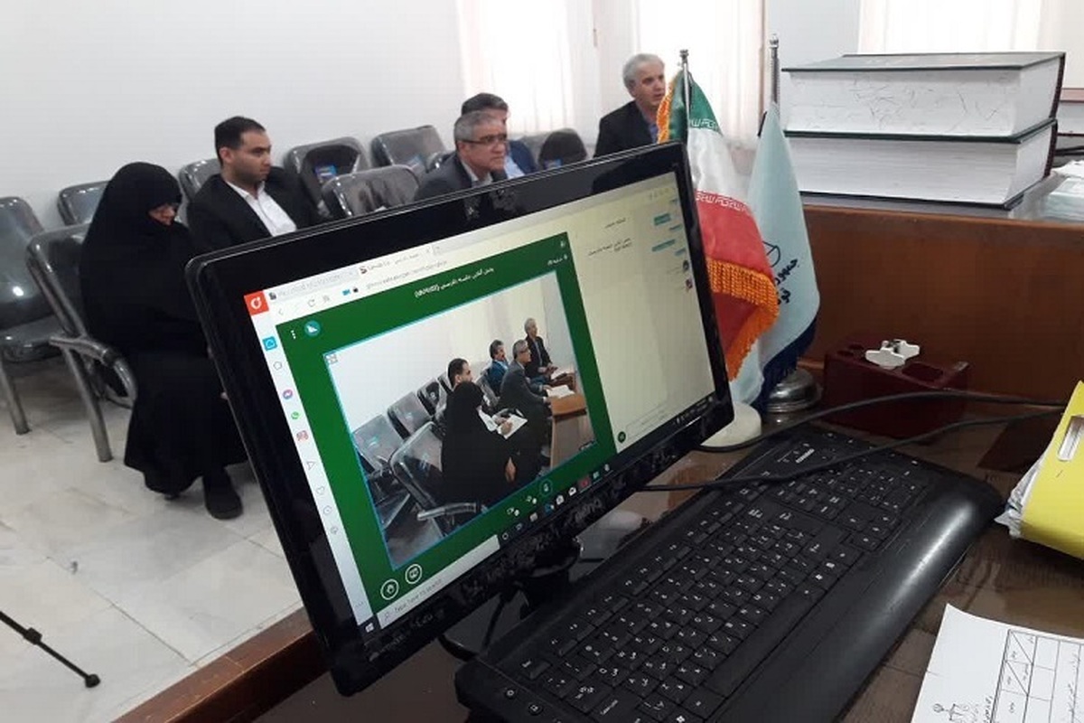 پخش جلسه علنی دادگاه به صورت ویدیو کنفرانسی برای دانشجویان حقوق دانشگاه مازندران
