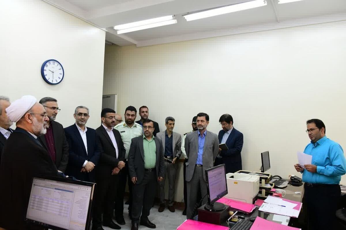 رئیس کل دادگستری مازندران از دادگستری و شورای حل اختلاف جویبار بازدید کرد