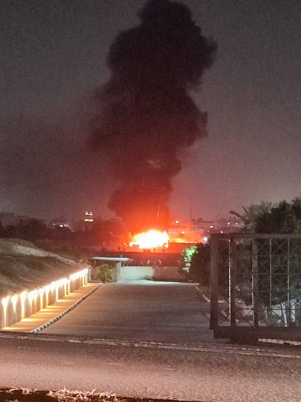 شنیده شدن صدای انفجار در شهر غزه