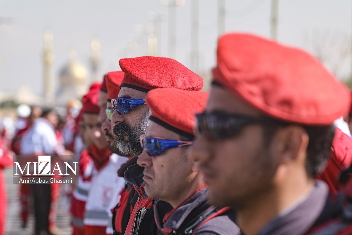 حضور ۱۰۸۴ نیروی عملیاتی هلال احمر در مراسم سالگرد ارتحال امام خمینی (ره)