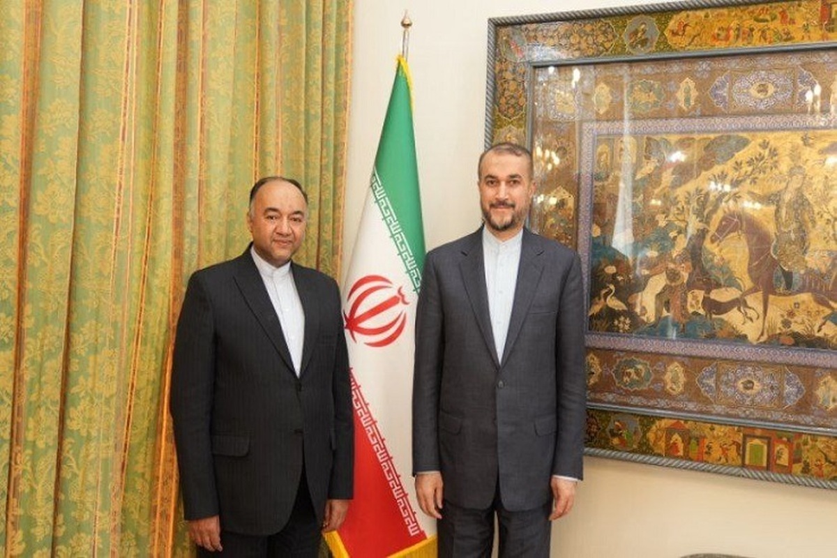 دیدار سفیر جدید ایران در امارات با وزیر امور خارجه