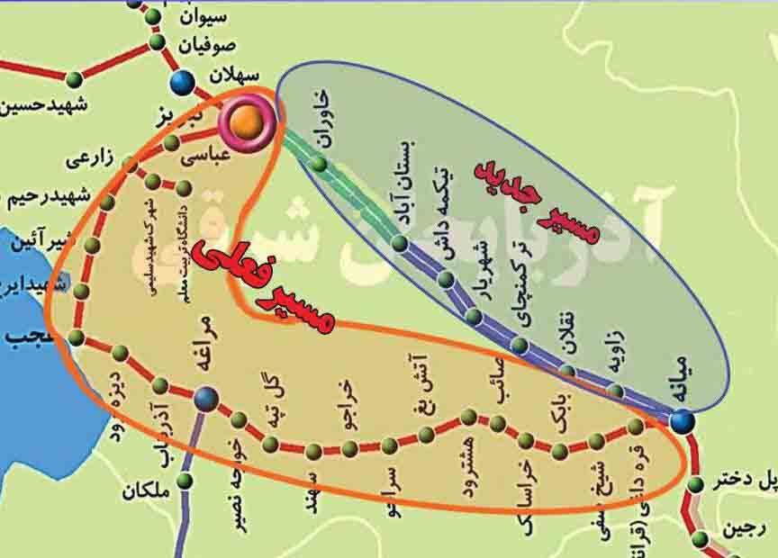 از ۲۰ خردادماه اولین قطار مسافری خاورانِ تبریز به تهران حرکت می‌کند