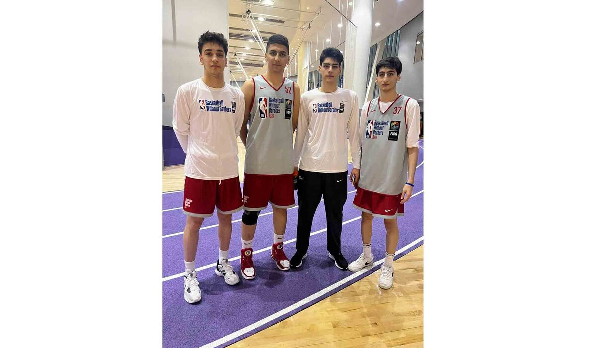 حضور ۴ بازیکن ایرانی در کمپ‌ جوانان بسکتبال بدون مرز