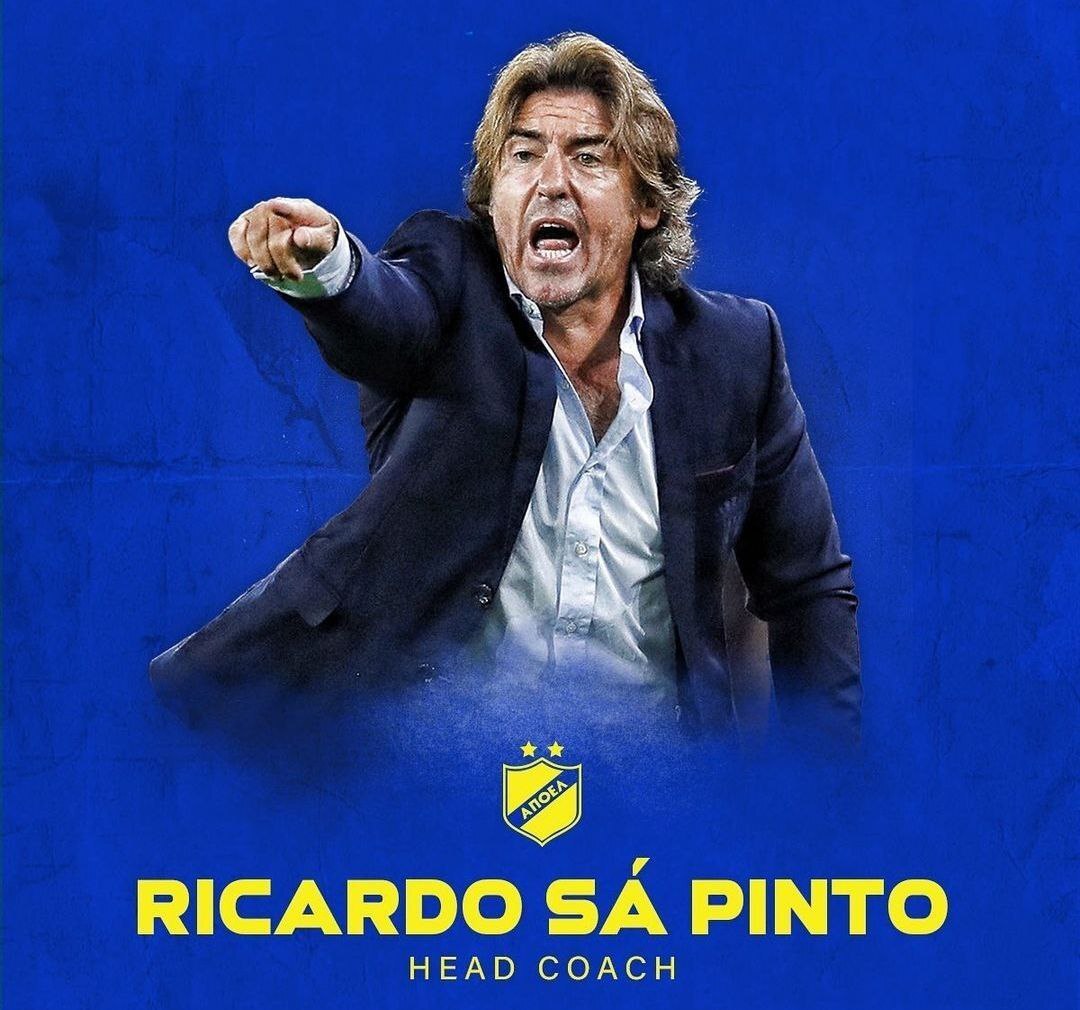 ساپینتو سرمربی آپوئل قبرس شد + عکس