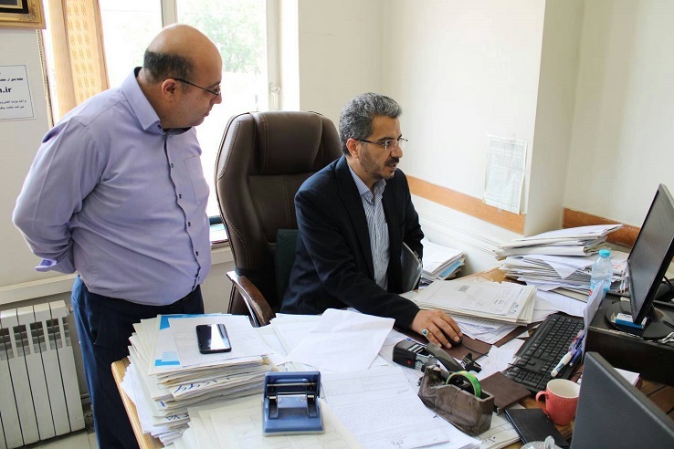 سرپرست معاونت فناوری اطلاعات و برنامهریزی دادگستری استان تهران از دادگـستری شـهرستـان ورامـین و دادگستـری و دادسـرای شـهرستـان پیشـوا بازدید کرد سرپرست معاونت فناوری اطلاعات و برنامهریزی دادگستری استان تهران از دادگـستری شـهرستـان ورامـین و دادگستـری و دادسـرای شـهرستـان پیشـوا بازدید کرد