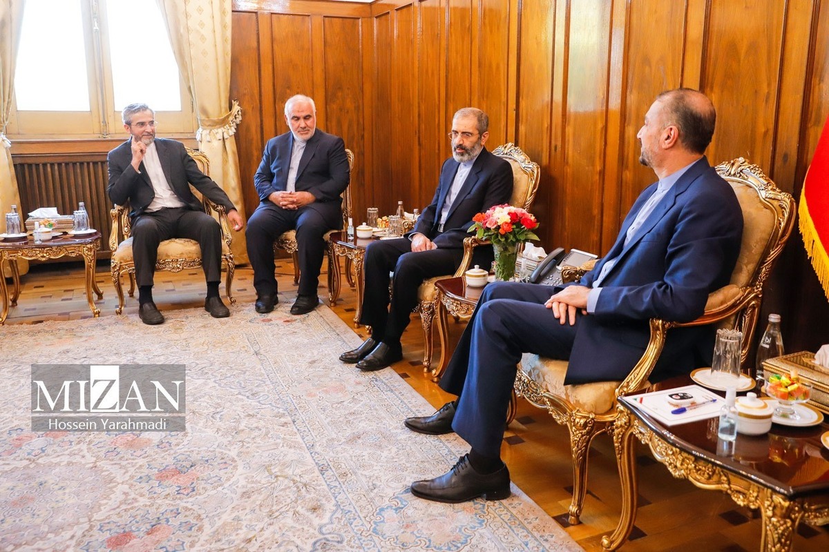 استقبال وزیر امور خارجه از اسدالله اسدی 