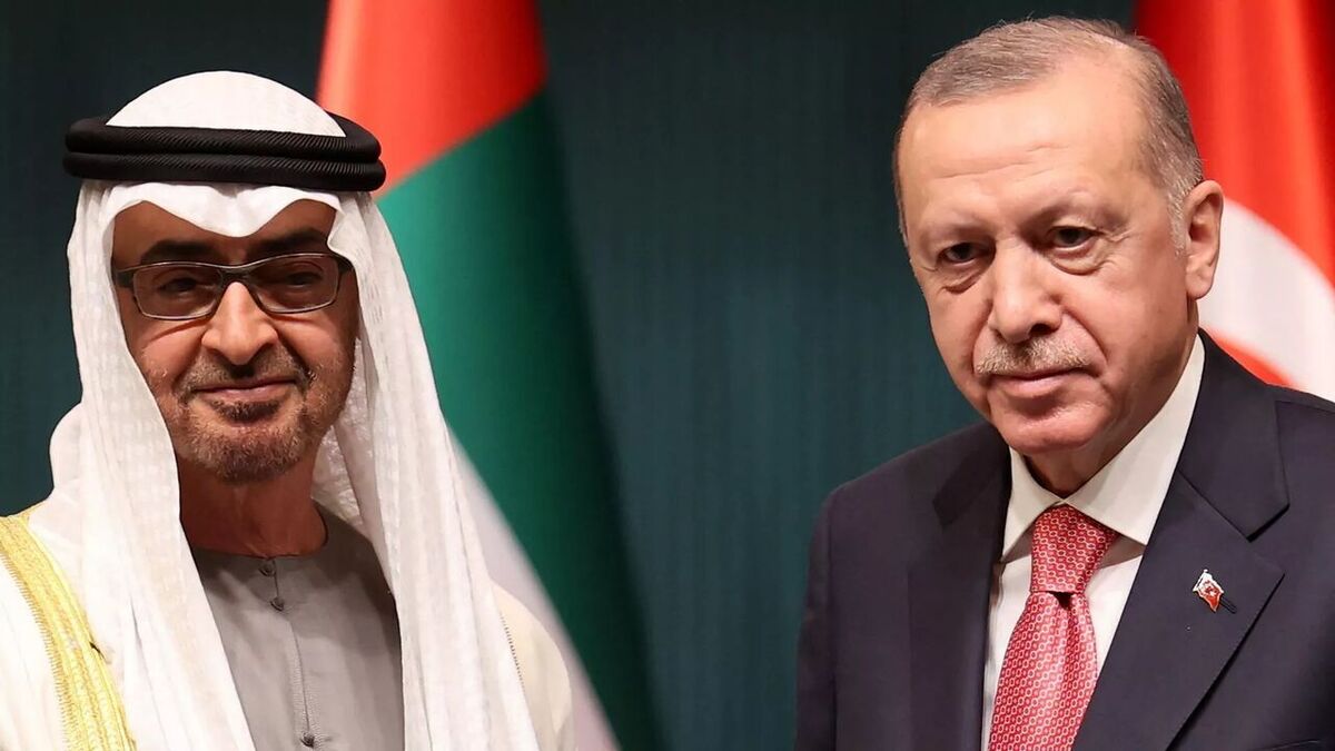 سفر رئیس امارات به ترکیه بمنظور پیشبرد مشارکت اقتصادی همه جانبه