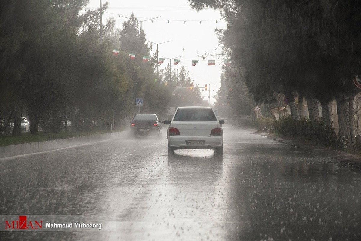 هشدار نارنجی رگبار باران، رعد و برق و وزش باد شدید در استان تهران