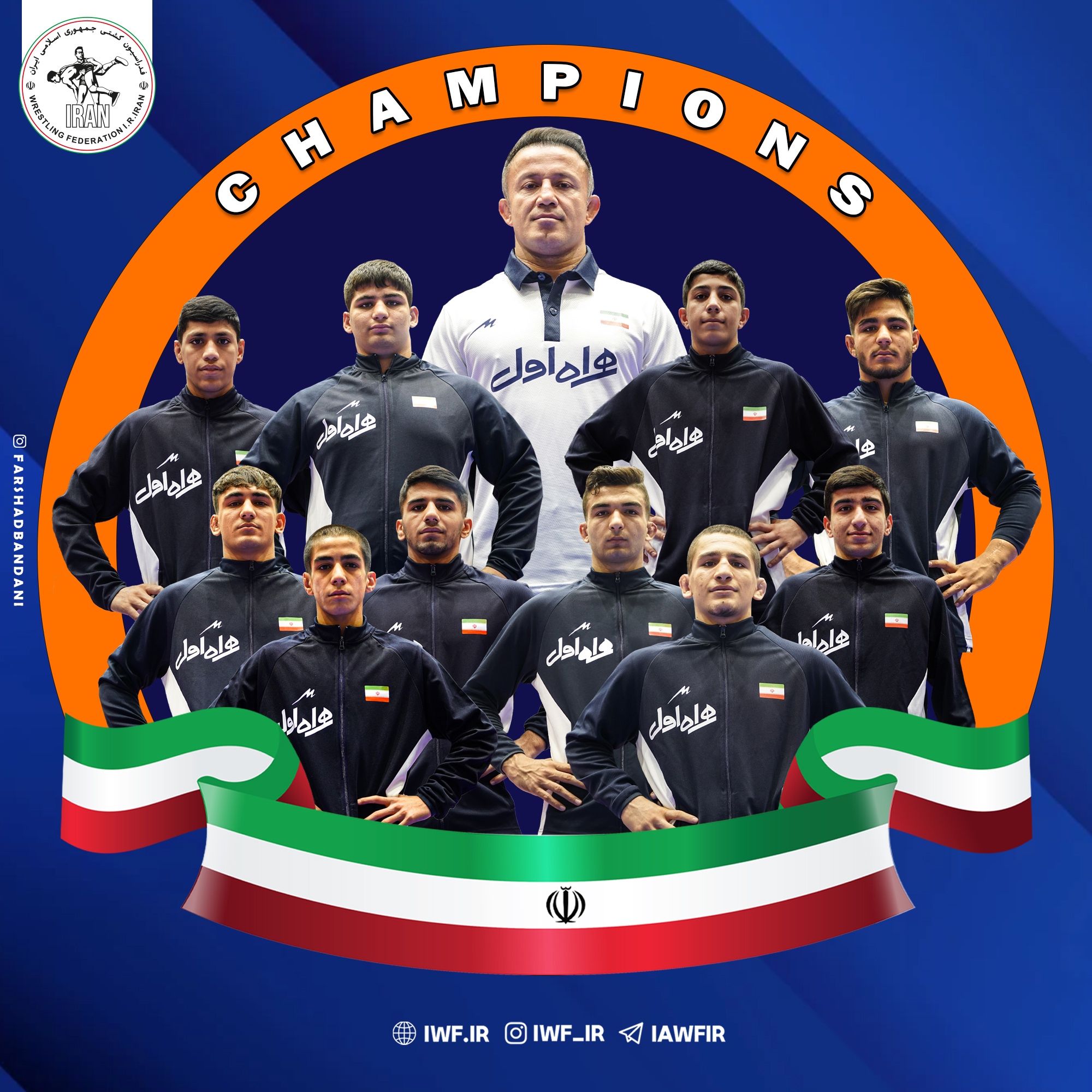 کشتی فرنگی نوجوانان آسیا| قهرمانی ایران با کسب ۴ مدال طلا، ۲ نقره و ۲ برنز