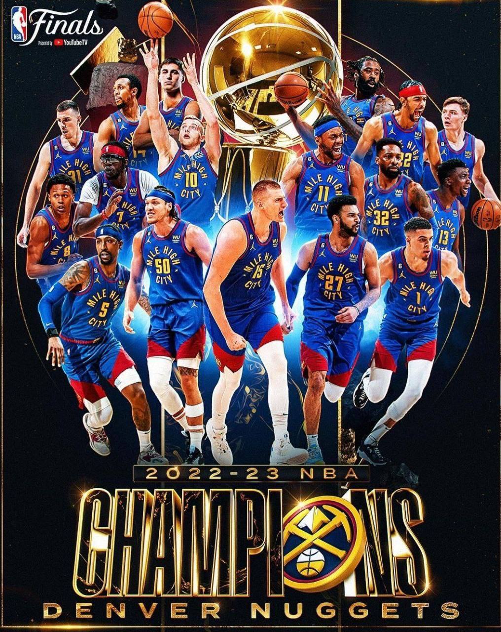 قهرمانی تاریخی دنور ناگتس در NBA/ کار در بازی پنجم تمام شد قهرمانی تاریخی دنور ناگتس در NBA/ کار در بازی پنجم تمام شد