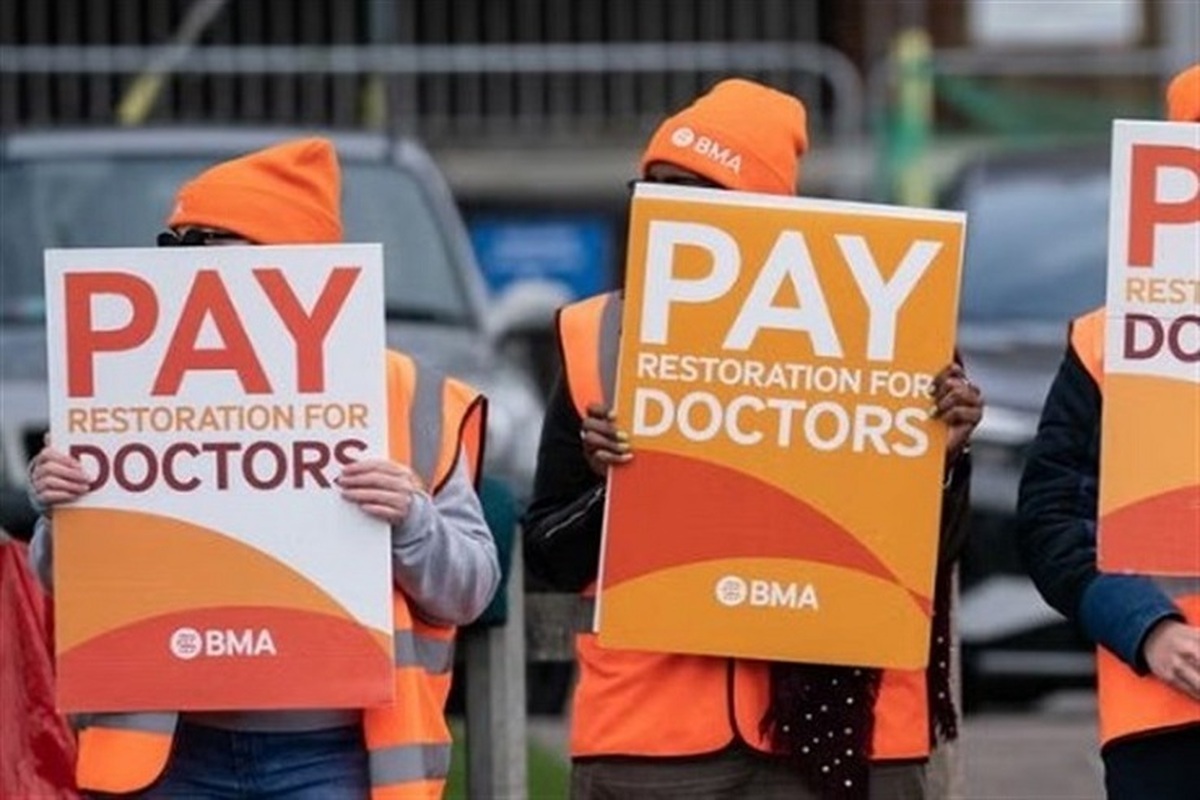 اعتصاب ۳ روزه پزشکان در انگلیس