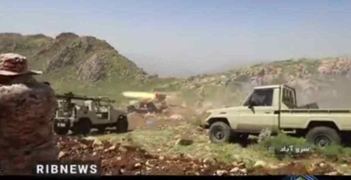 پاکسازی مقر گروهک ضد انقلاب در ارتفاعات کوسالان شهرستان سروآباد