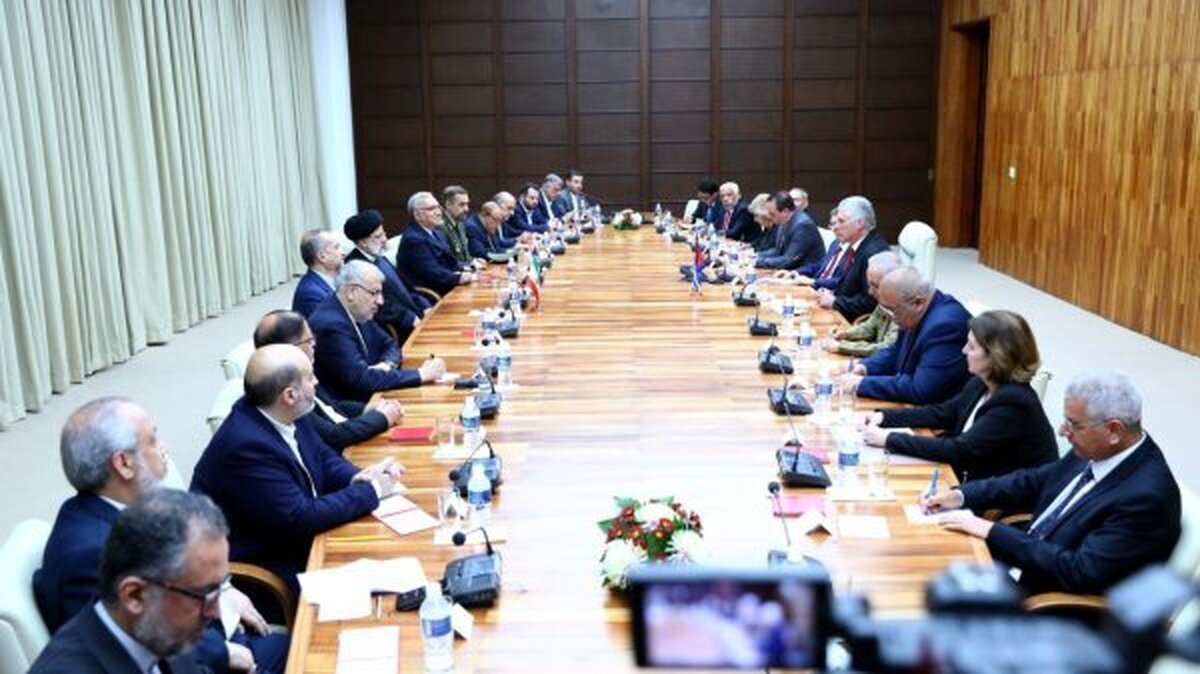 رئیس جمهور: همکاری ایران و کوبا در مسیر پیشرفت موجب امیدواری ملت‌های مستقل و ناامیدی سلطه‌گران می‌شود
 