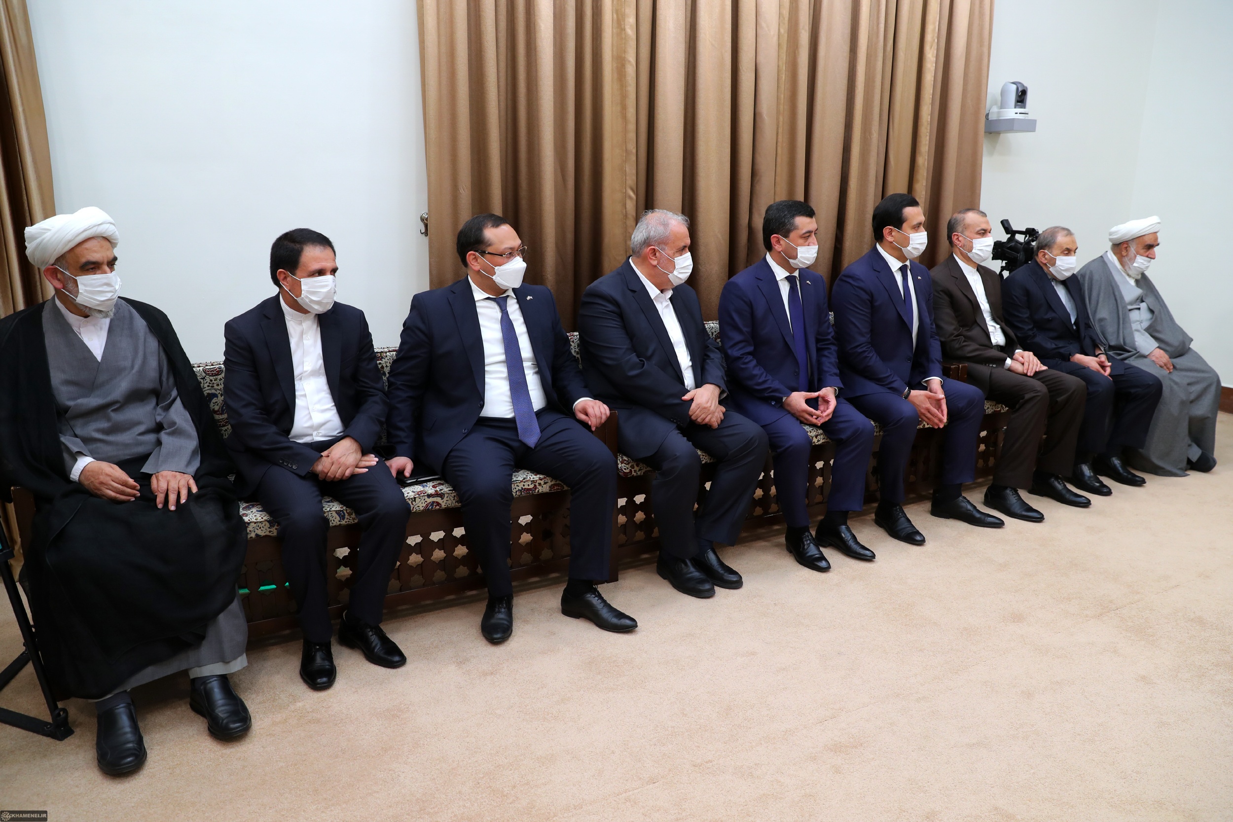 دیدار رئیس جمهور ازبکستان با رهبر انقلاب دیدار رئیس جمهور ازبکستان با رهبر انقلاب