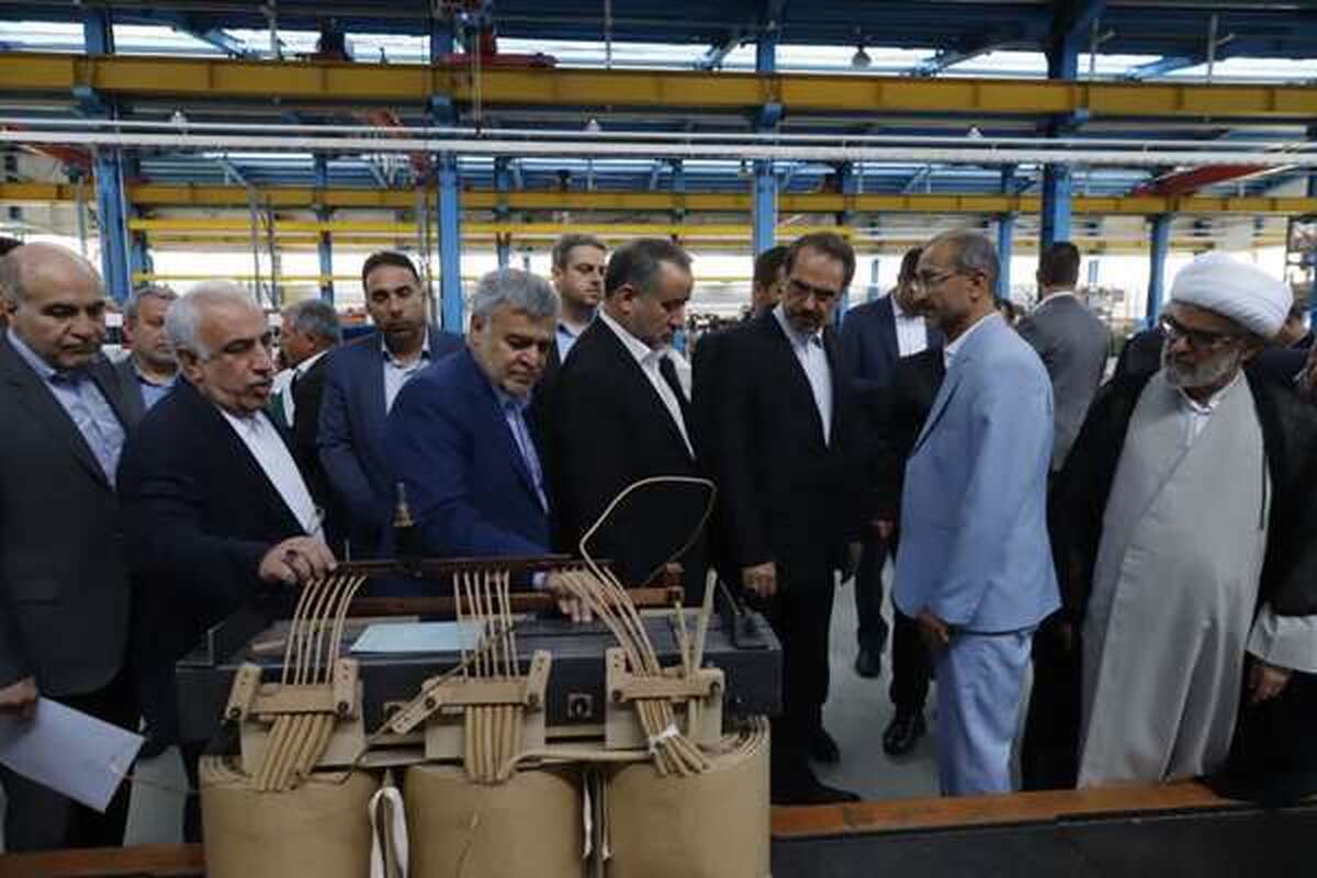 بازدید رئیس سازمان بازرسی کل کشور از کارخانه آریا ترانسفو/ خدائیان: سازمان بازرسی درخواست‌های تولیدکنندگان را به صورت فوق العاده رسیدگی می‌کند