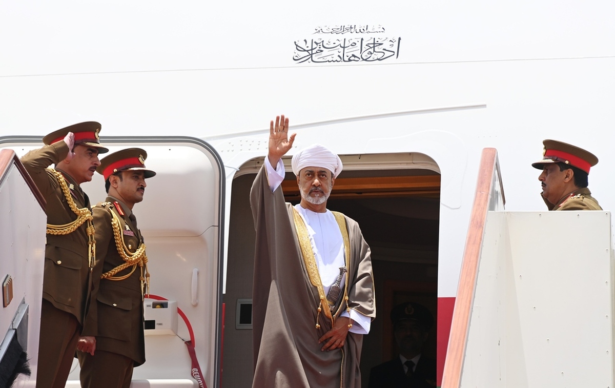 سلطان عمان روز یکشنبه به ایران می‌آید