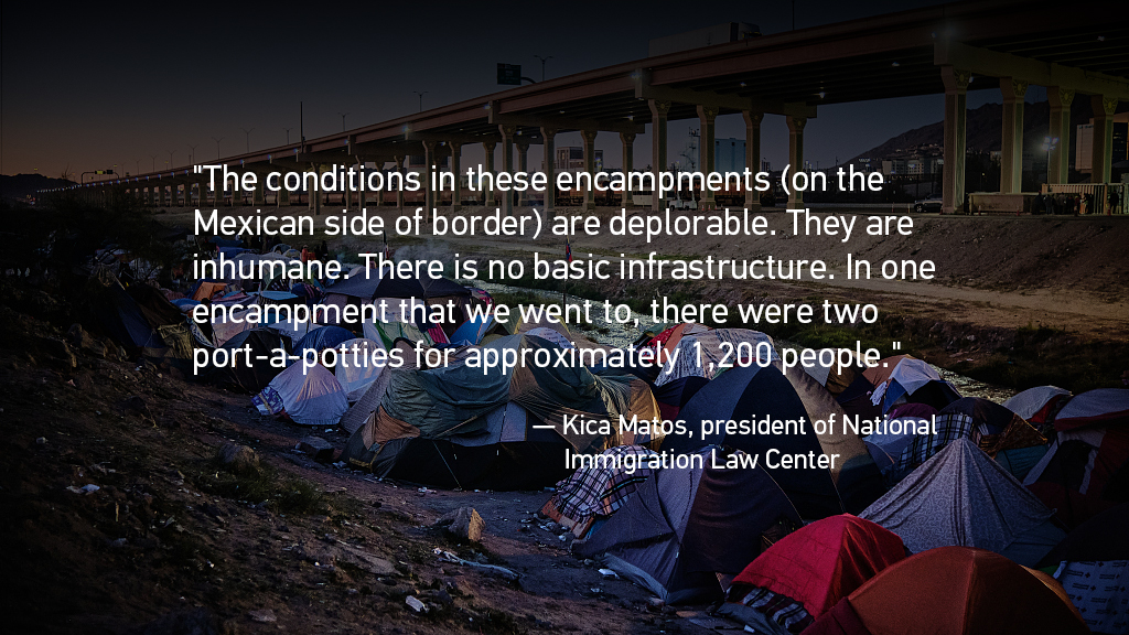 مروری بر وضعیت پناهجویان در مرزهای آمریکا