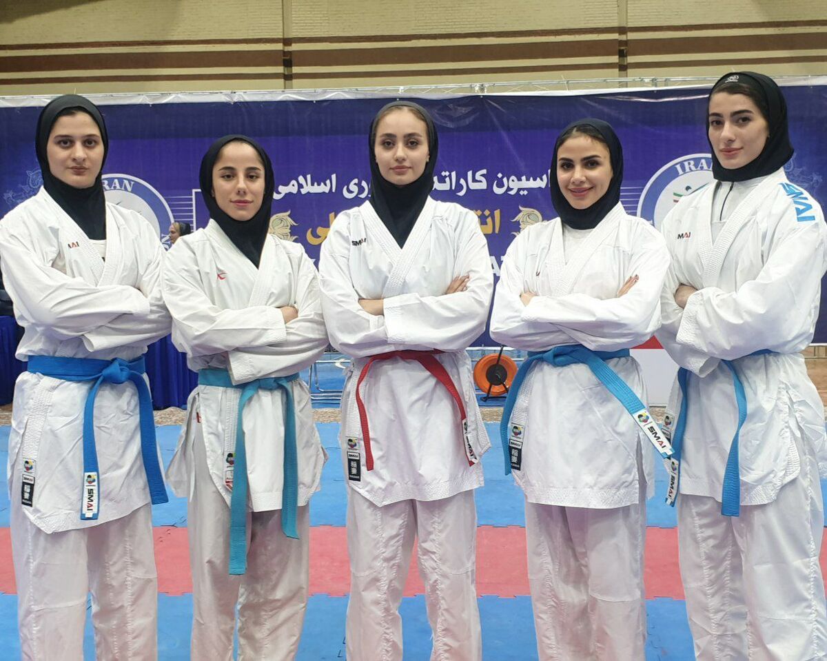 معرفی نفرات اعزامی تیم ملی کاراته بانوان به مسابقات قهرمانی آسیا
