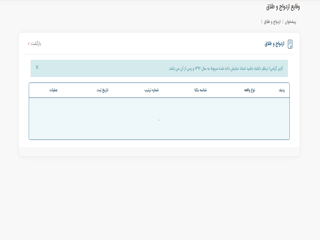 تشریح خدمات مرتبط با ازدواج و طلاق در درگاه «ثبت من» سازمان ثبت اسناد و املاک کشور