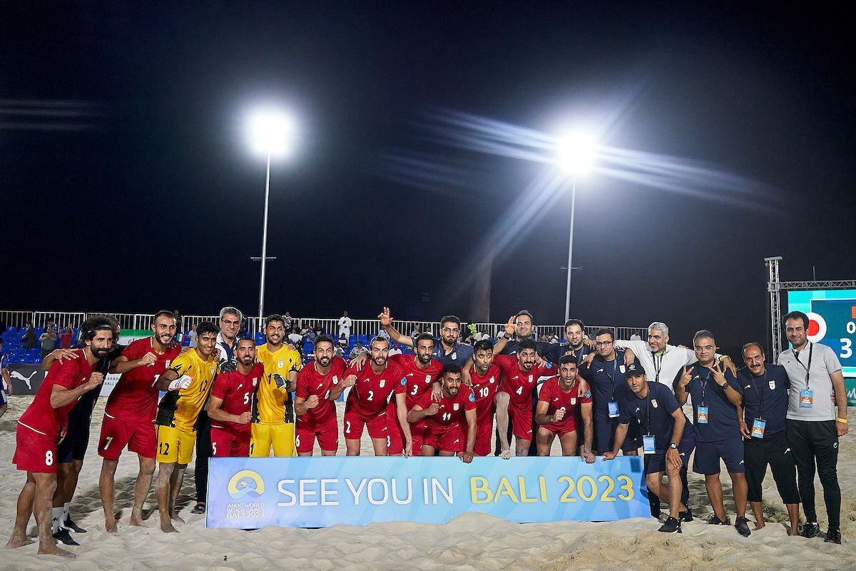 صعود تیم فوتبال ساحلی ایران به المپیک ساحلی