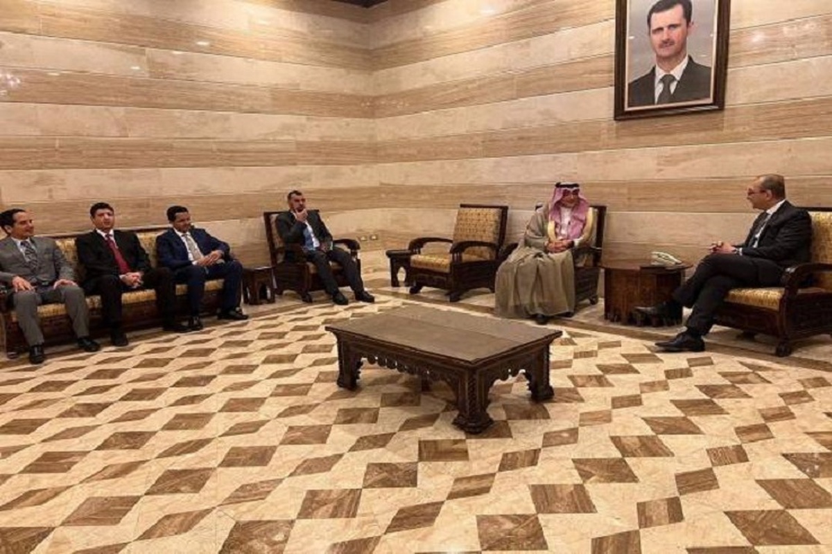 عربستان فرایند بازگشایی سفارت در سوریه را غاز کرد