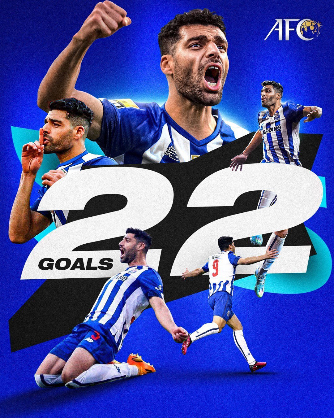 تمجید AFC از آقای گلی طارمی در لیگ پرتغال + عکس