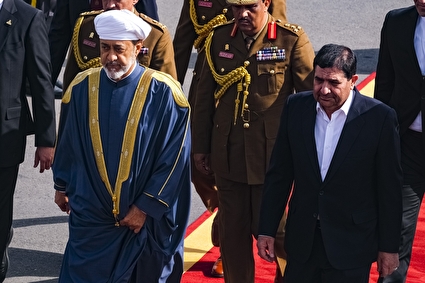 ورود سلطان عمان به ایران