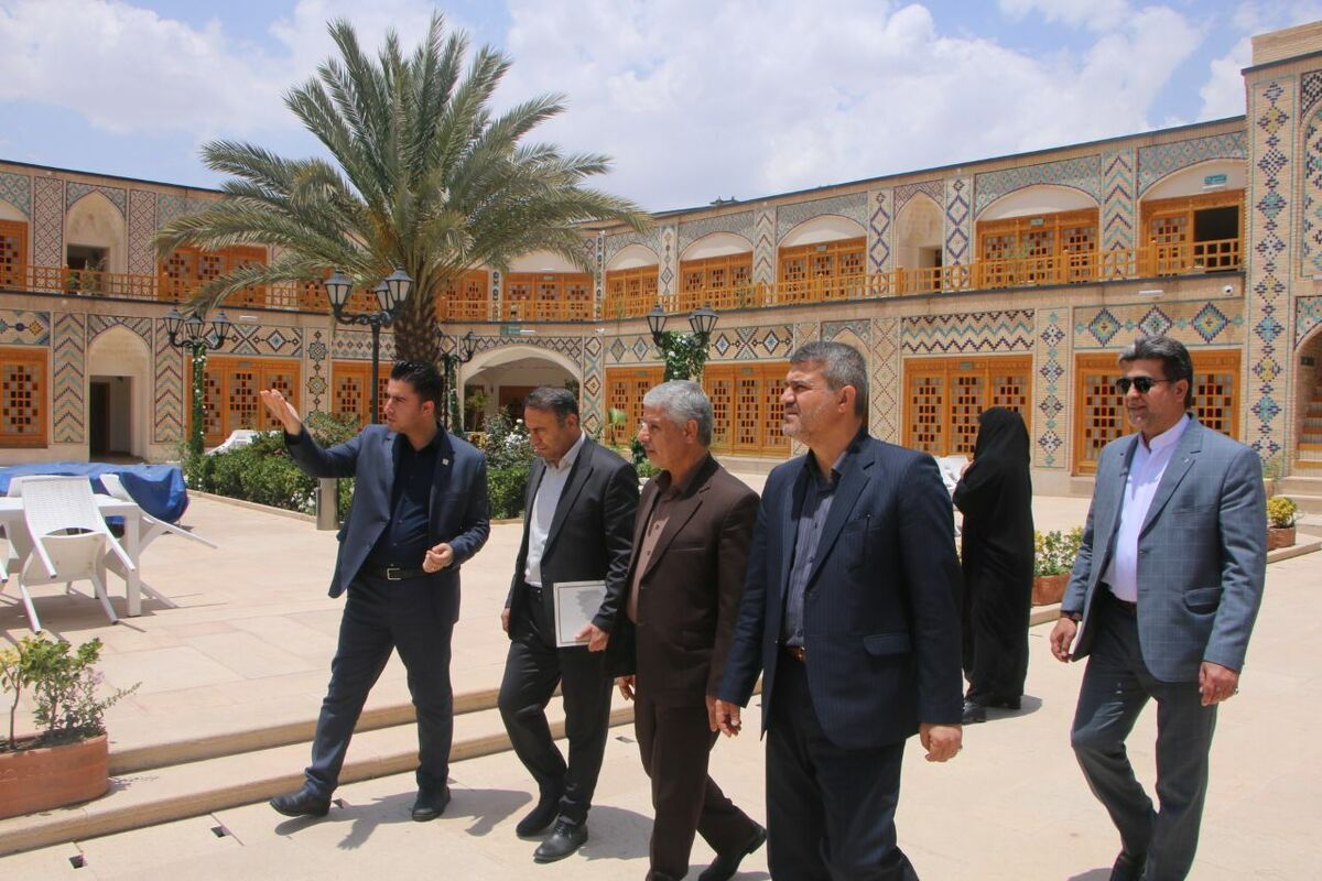 معاون قضایی دادستان کل کشور از بزرگترین بوتیک هتل جهان در کرمان بازدید کرد