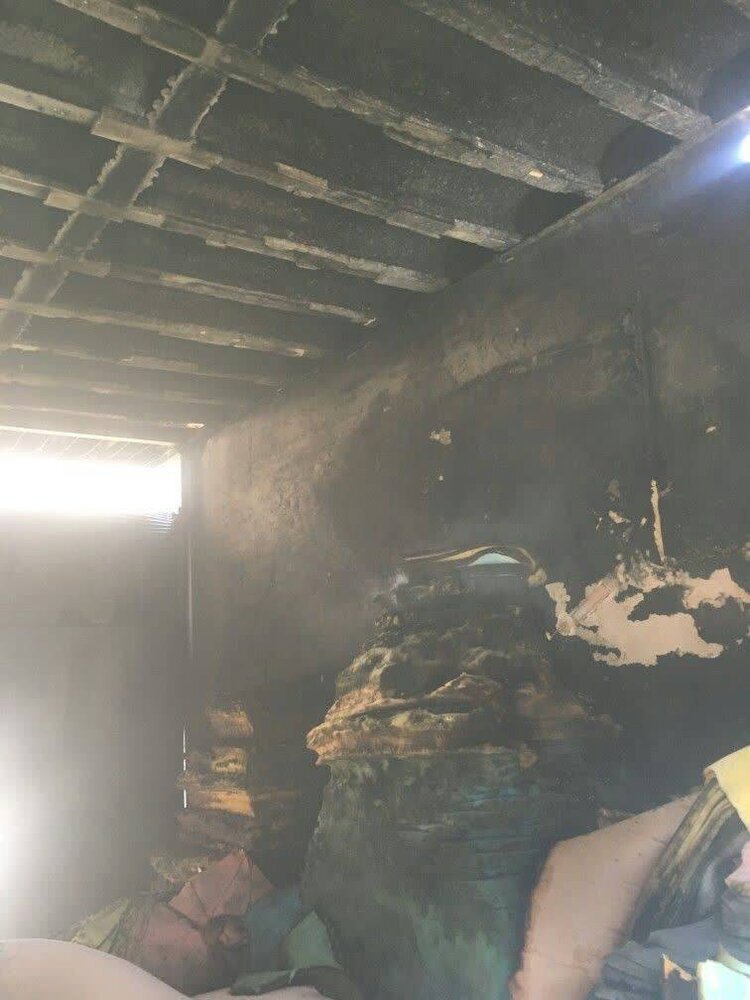 آتش‌سوزی یک ساختمان ۴طبقه در محله مرتضی‌گرد تهران